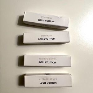 Louis Vuitton Perfume Four 4 Sample Set NWT symphony and Attrape-reves
